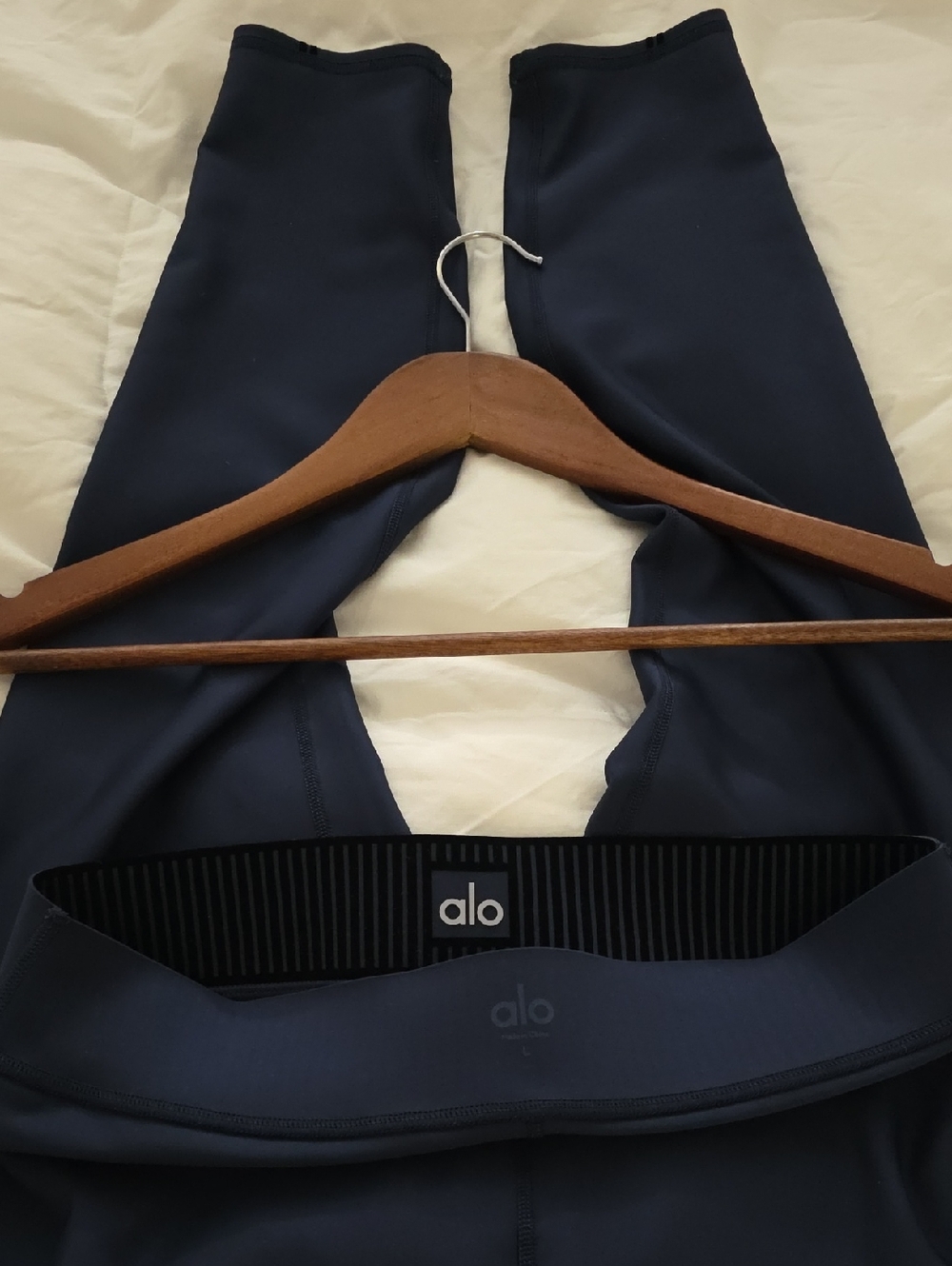ALO Yoga Navy High-Waist Leggings